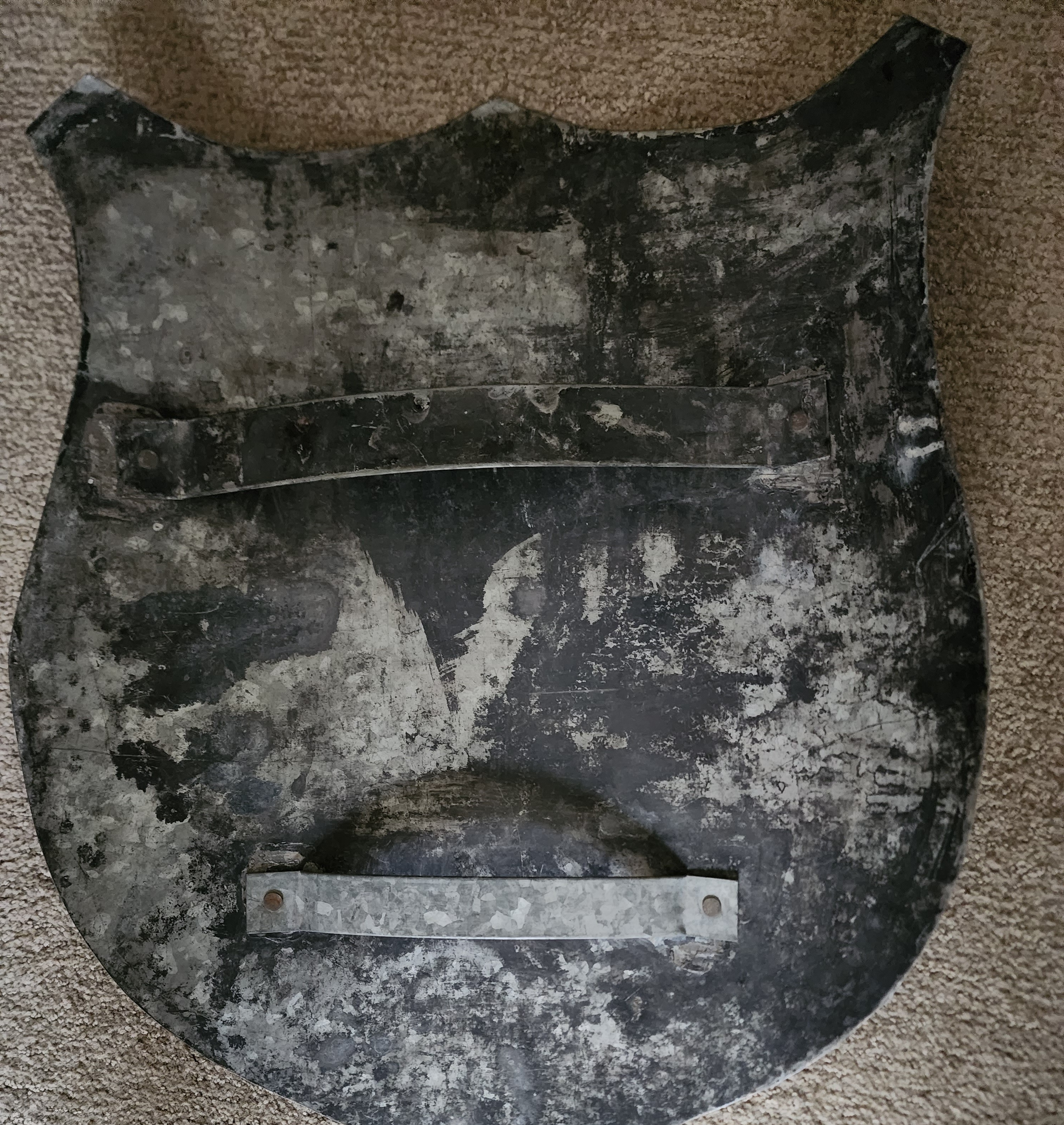 METAL ODDFELLOWS PARADE SHIELD